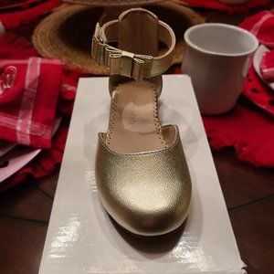 Gold Elephantito Ballet flats size 10